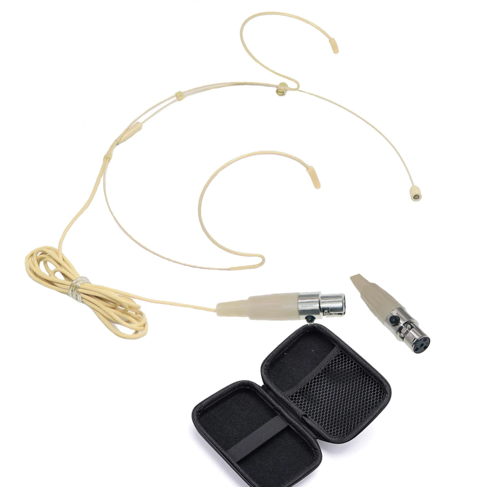 Skin SL88 Double Ear Hanging Headset Microphone For Shure UR1 BLX SVX ULX SLX UR4D UR4S U1 4Pin XLR Wirelss BodyPack Zipper Case
Skin SL88 Double Ear Hanging Headset Microphone For Shure UR1 BLX SVX ULX SLX UR4D UR4S U1 4Pin XLR Wirelss BodyPack Zipper Case