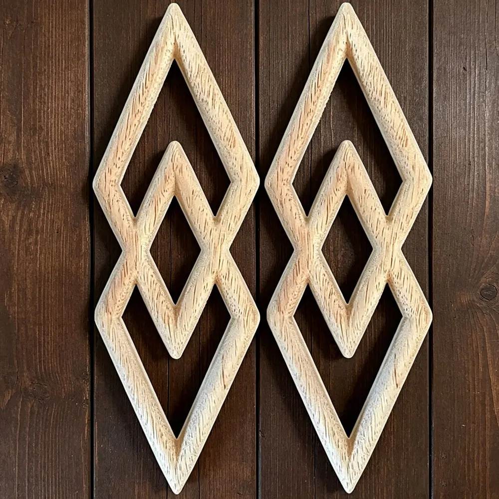 5PCS 20cm Wood Flower Carved Decal Corner Onlay Applique Frame Door Furniture Wall Unpainted for Home Cabinet Door Decor
5PCS 20cm Wood Flower Carved Decal Corner Onlay Applique Frame Door Furniture Wall Unpainted for Home Cabinet Door Decor