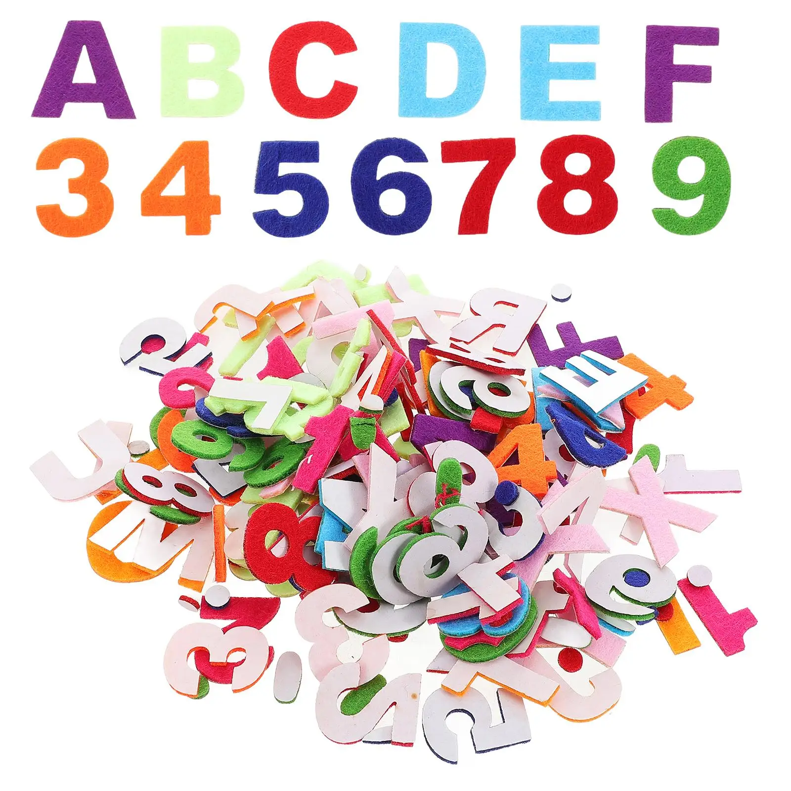50pcs Felt Numbers Letters High Quality Reusable Sewing Gluing Craft Projects DIY Embroidery Thread Accessories Decorative
50pcs Felt Numbers Letters High Quality Reusable Sewing Gluing Craft Projects DIY Embroidery Thread Accessories Decorative