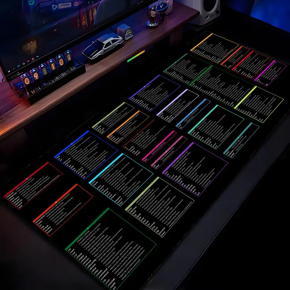 Linux Commands Line Mouse Pad Mousepad HD Printing Computer Gamers Locking Edge Non-slip Mouse Pad XXL90x40cm Keyboard PC Desk P
Linux Commands Line Mouse Pad Mousepad HD Printing Computer Gamers Locking Edge Non-slip Mouse Pad XXL90x40cm Keyboard PC Desk P