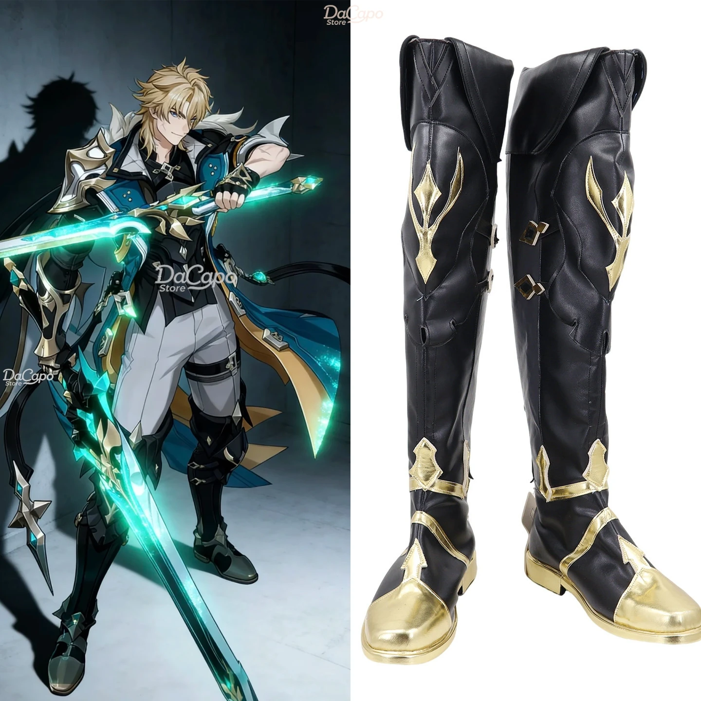 Anime Game Genshin Impact Cosplay Varka Boots Halloween Carnival Shoes Men Women Plus Size Customized Style Knight Boots
Anime Game Genshin Impact Cosplay Varka Boots Halloween Carnival Shoes Men Women Plus Size Customized Style Knight Boots