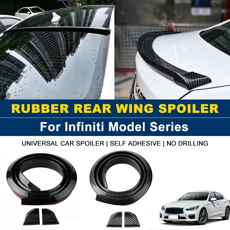 For Infiniti Q50 Q60 Q70 QX50 QX55 QX60 QX80 EX FX G M I30 QX4 1.5M Self-Adhesive Rear Spoiler Wing No Drill Trunk Lip Parts
For Infiniti Q50 Q60 Q70 QX50 QX55 QX60 QX80 EX FX G M I30 QX4 1.5M Self-Adhesive Rear Spoiler Wing No Drill Trunk Lip Parts