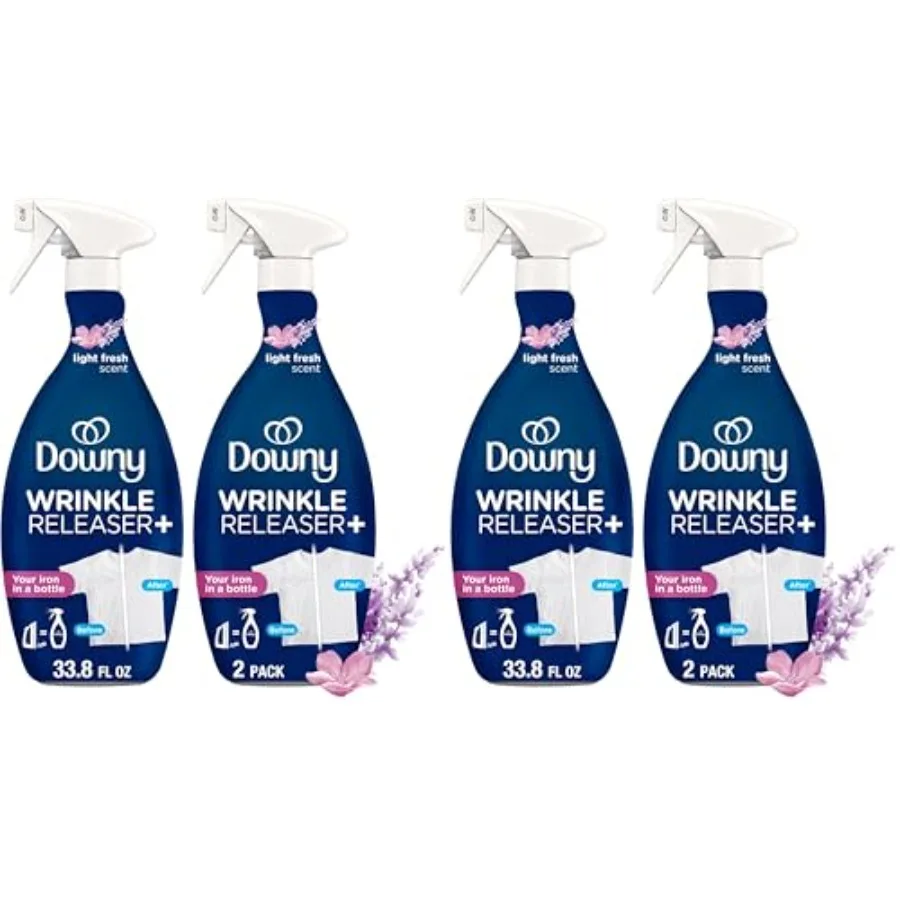 Downy Wrinkle Releaser Spray, All In One Wrinkle Release Spray, Odor Eliminator, Static Remover, Fabric Refresher and Ironing A
Downy Wrinkle Releaser Spray, All In One Wrinkle Release Spray, Odor Eliminator, Static Remover, Fabric Refresher and Ironing A