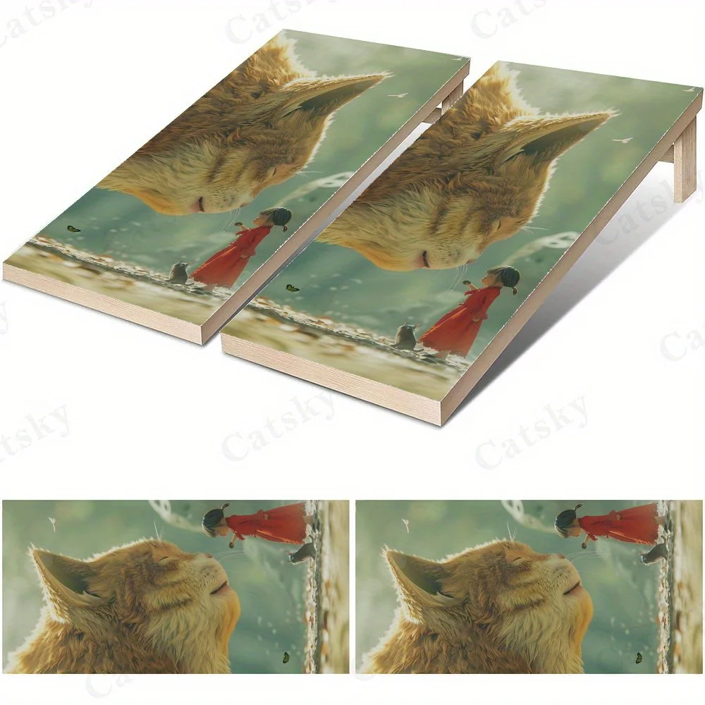 Girl And Giant Cat Tender Moment Art Sticker,High Value! 2D Flat Vinyl Sandboard Decals - Budget-Friendly and High Value, Bubble
Girl And Giant Cat Tender Moment Art Sticker,High Value! 2D Flat Vinyl Sandboard Decals - Budget-Friendly and High Value, Bubble