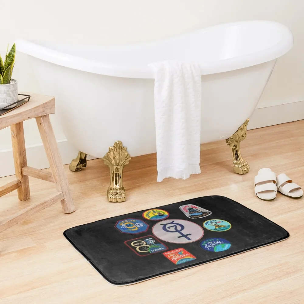 Project Mercury Composite Patches Bath Mat Floor Toilet Washable Non-Slip Kitchen Rug Bathroom Interior Bathroom Items Mat
Project Mercury Composite Patches Bath Mat Floor Toilet Washable Non-Slip Kitchen Rug Bathroom Interior Bathroom Items Mat