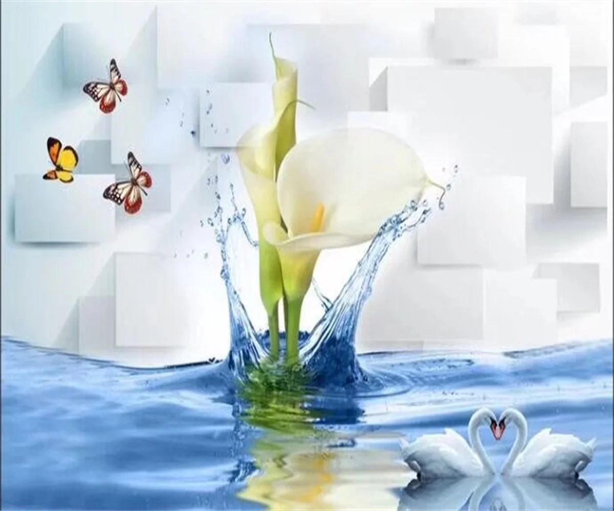 Custom wallpaper large flower water horseshoe Living room bedroom background mural home decoration murals 3d wallpaper
Custom wallpaper large flower water horseshoe Living room bedroom background mural home decoration murals 3d wallpaper