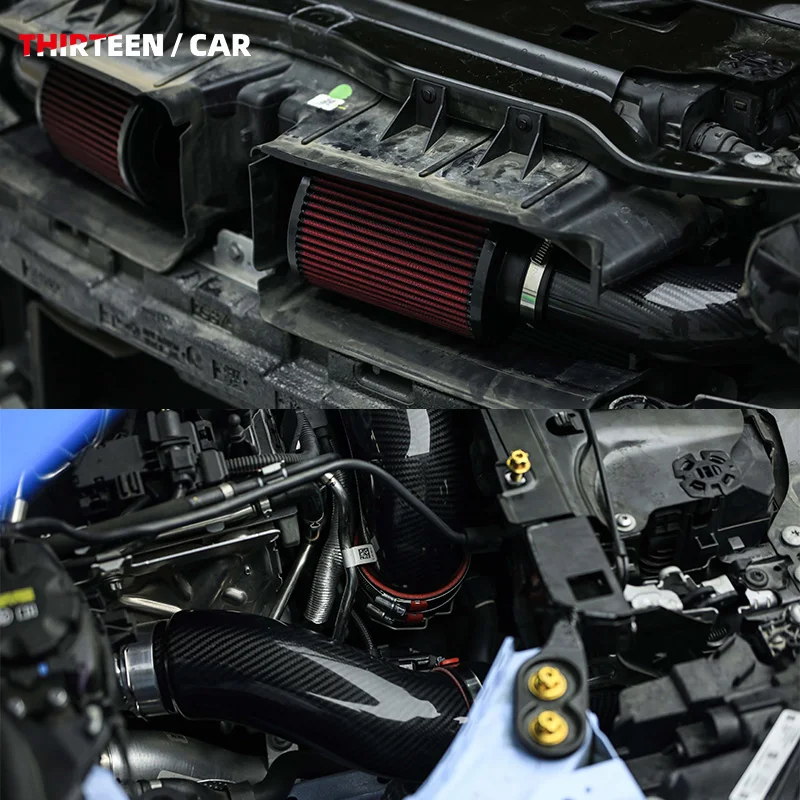 S58 Front mounted air intake dry carbon Fiber for BMW M2 M3 M4 G80 G82 G87 S58
S58 Front mounted air intake dry carbon Fiber for BMW M2 M3 M4 G80 G82 G87 S58