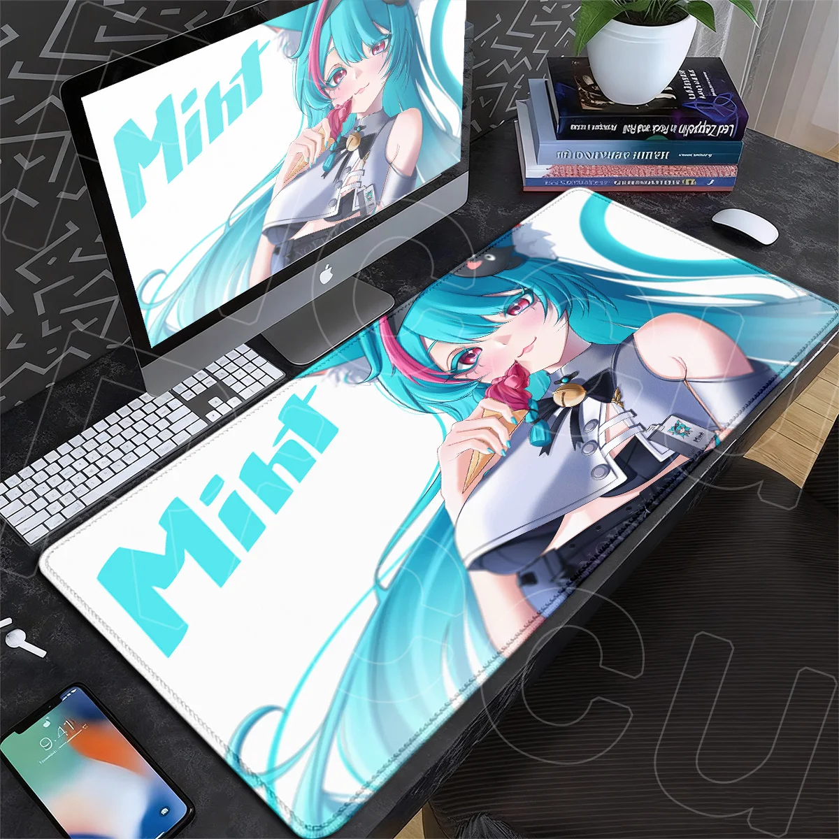 Kawaii Anime Girl Nanally Mint Mousepad Large XXL Neverness to Everness Computer KeyboardMat Suitable for office work and gaming
Kawaii Anime Girl Nanally Mint Mousepad Large XXL Neverness to Everness Computer KeyboardMat Suitable for office work and gaming