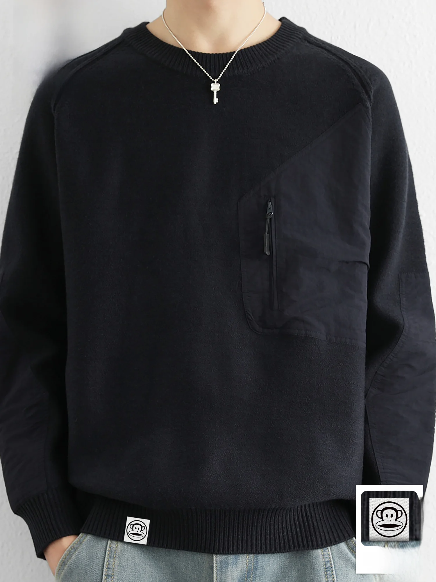 Мужской теплый свитер Paul Frank с круглым вырезом, повседневный, комфортный, свободного кроя, для зимы, из мягкой смесовой ткани с полиэстером
Мужской теплый свитер Paul Frank с круглым вырезом, повседневный, комфортный, свободного кроя, для зимы, из мягкой смесовой ткани с полиэстером