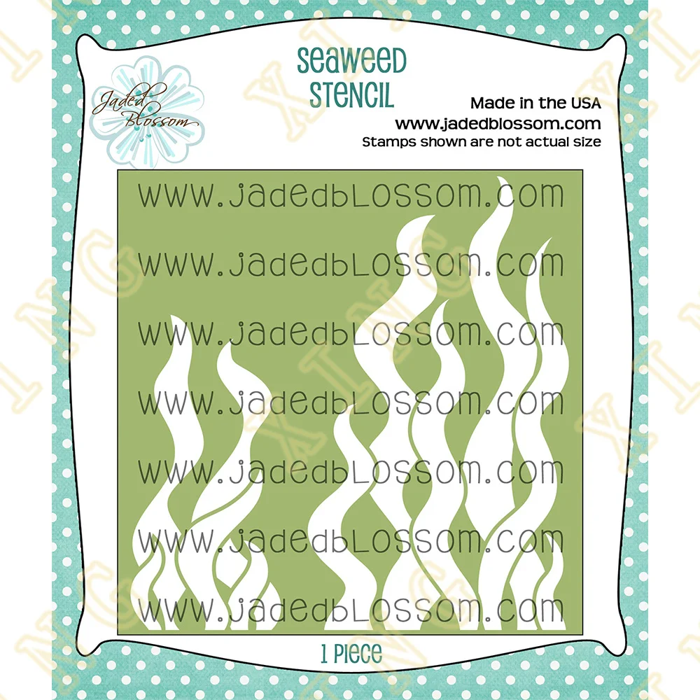 New Seaweed Stencil Decor DIY Layering Stencils Graphics Painting Scrapbooking Stamp Ornament Album Embossed Template Reusable
New Seaweed Stencil Decor DIY Layering Stencils Graphics Painting Scrapbooking Stamp Ornament Album Embossed Template Reusable
