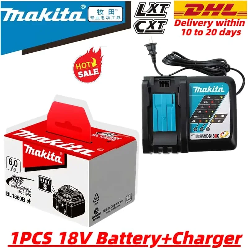 authentic Makita 18V Battery BL1830B BL1850B BL1850 BL1840 BL1860 BL1815 Replacement Lithium tools Battery with 3A charger
authentic Makita 18V Battery BL1830B BL1850B BL1850 BL1840 BL1860 BL1815 Replacement Lithium tools Battery with 3A charger