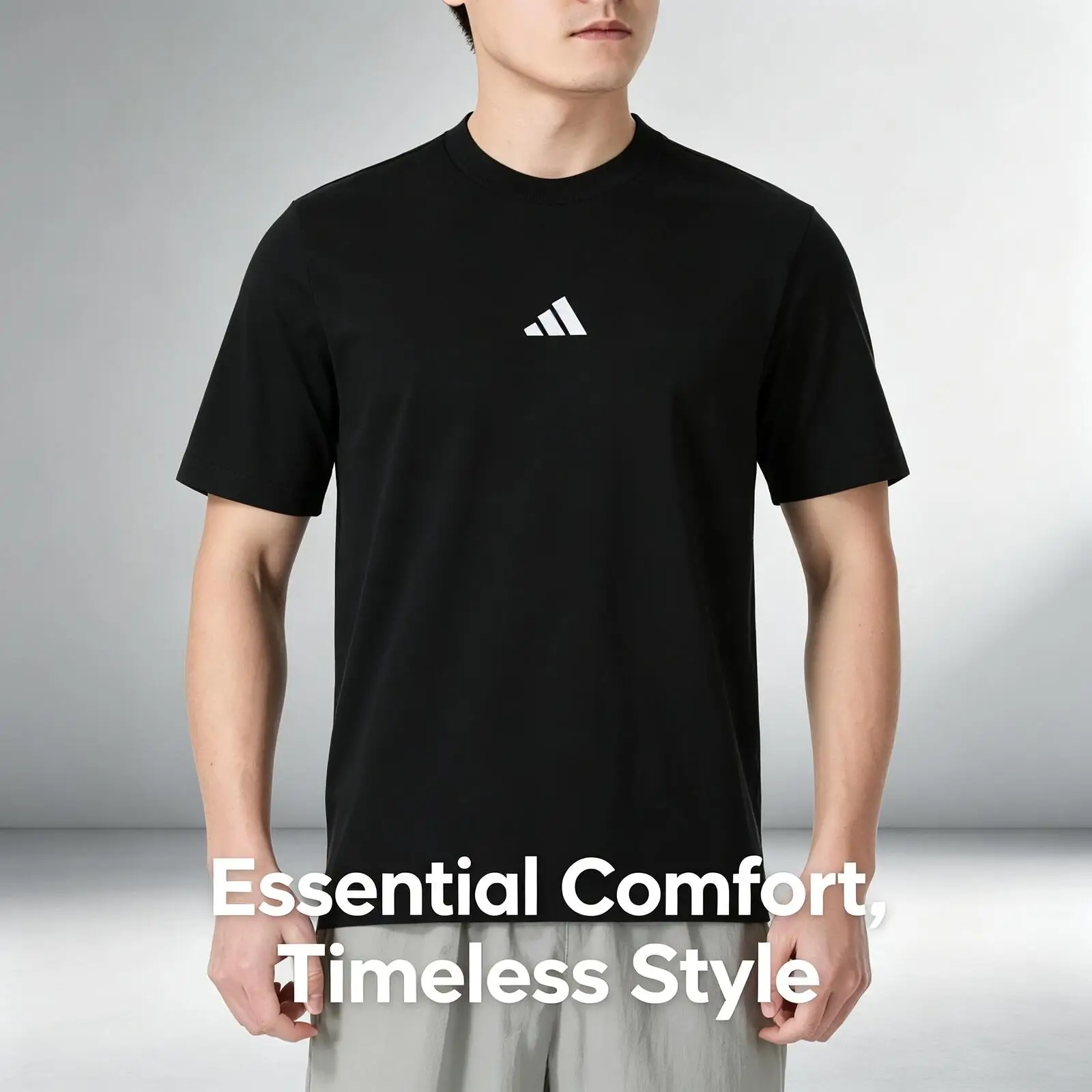 Adidas Men M Sl Sj T Loose Breathable Comfortable Sports Short Sleeved T Shirt For Running Fitness Training JY8562
Adidas Men M Sl Sj T Loose Breathable Comfortable Sports Short Sleeved T Shirt For Running Fitness Training JY8562