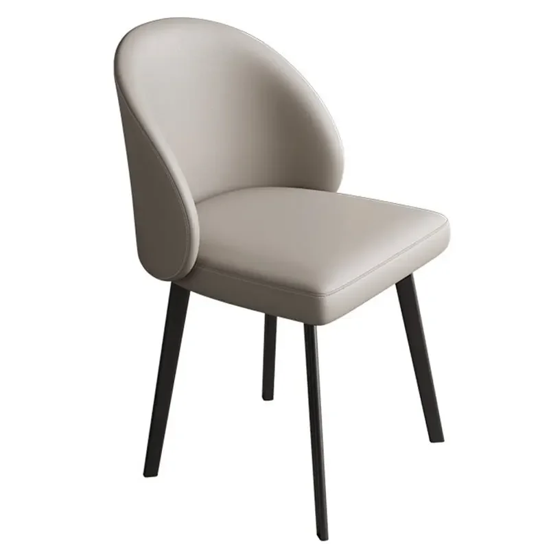 Dining chair light luxury household bedroom chair negotiation table and modern simple chair leather Nordic reception
Dining chair light luxury household bedroom chair negotiation table and modern simple chair leather Nordic reception
