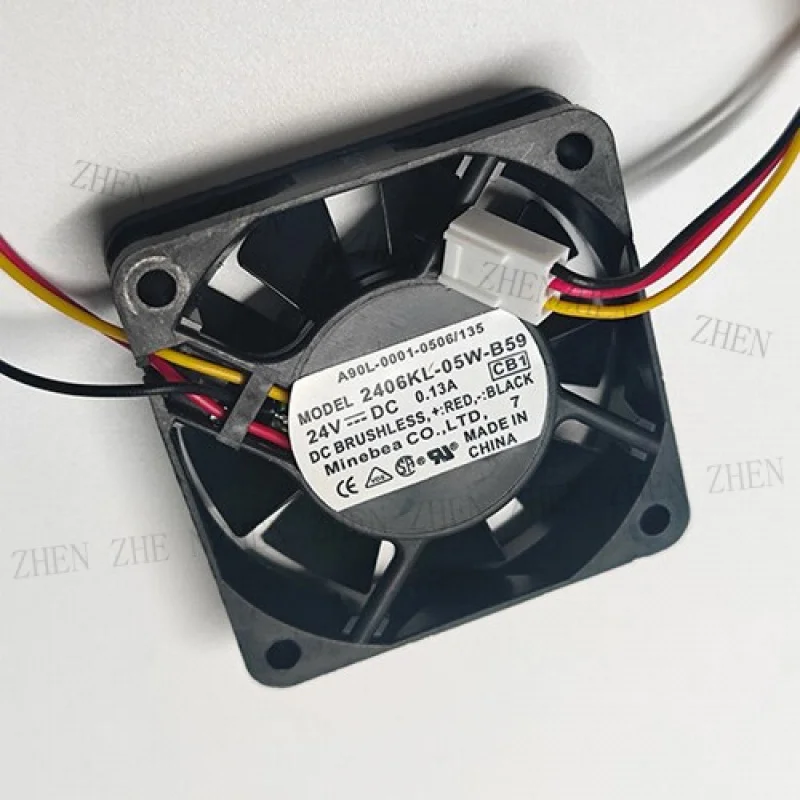 Y 1 piece New FOR A90l-0001-0506/135 2406KL-05W-B59 Cooling Fan 6015 DC24V 0.13A 6CM 3Pin
Y 1 piece New FOR A90l-0001-0506/135 2406KL-05W-B59 Cooling Fan 6015 DC24V 0.13A 6CM 3Pin