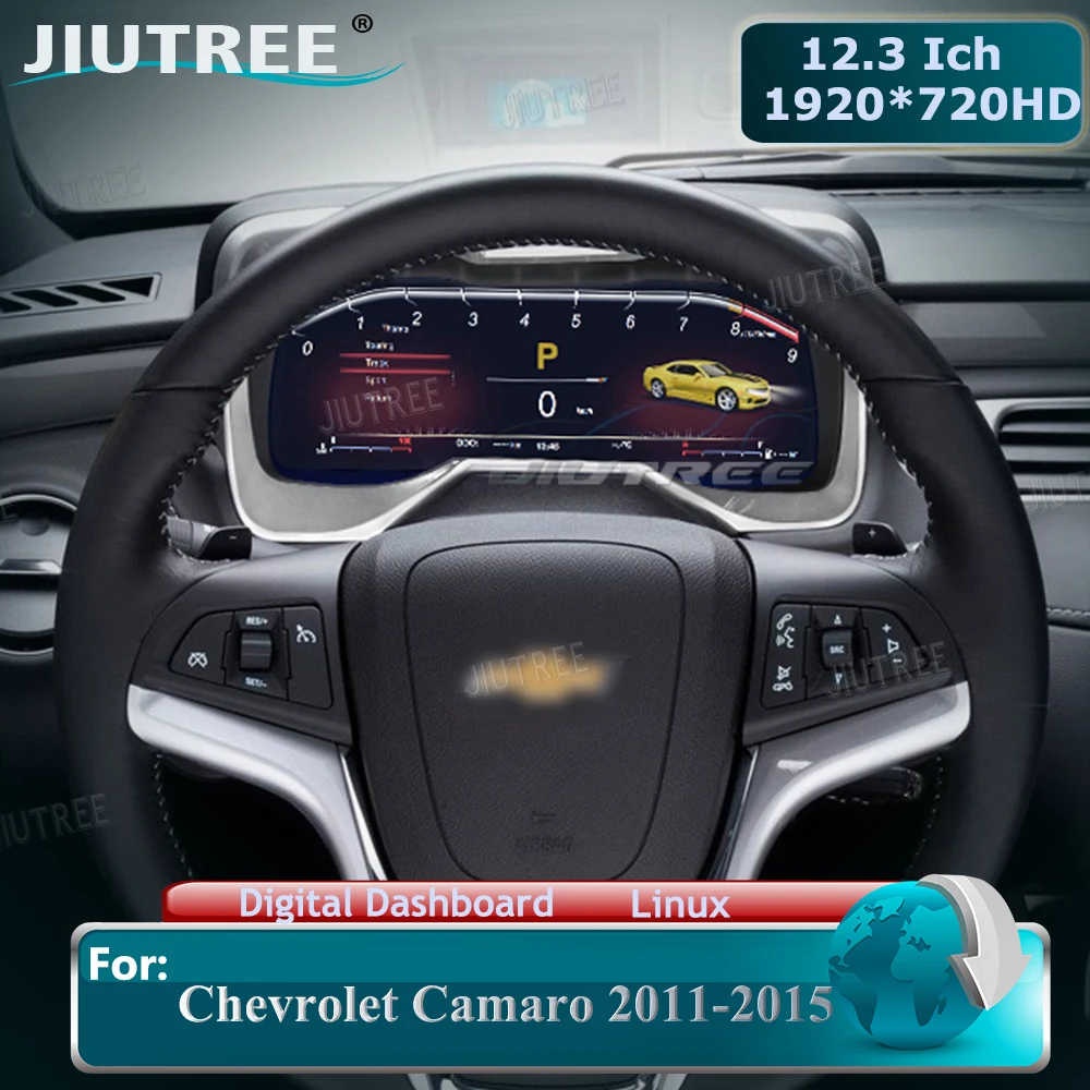 Linux System Car Instrument Cluster For Chevrolet Camaro 2011-2015 12.3 inch Car Digital Dashboard Panel Cockpit Speedometer
Linux System Car Instrument Cluster For Chevrolet Camaro 2011-2015 12.3 inch Car Digital Dashboard Panel Cockpit Speedometer