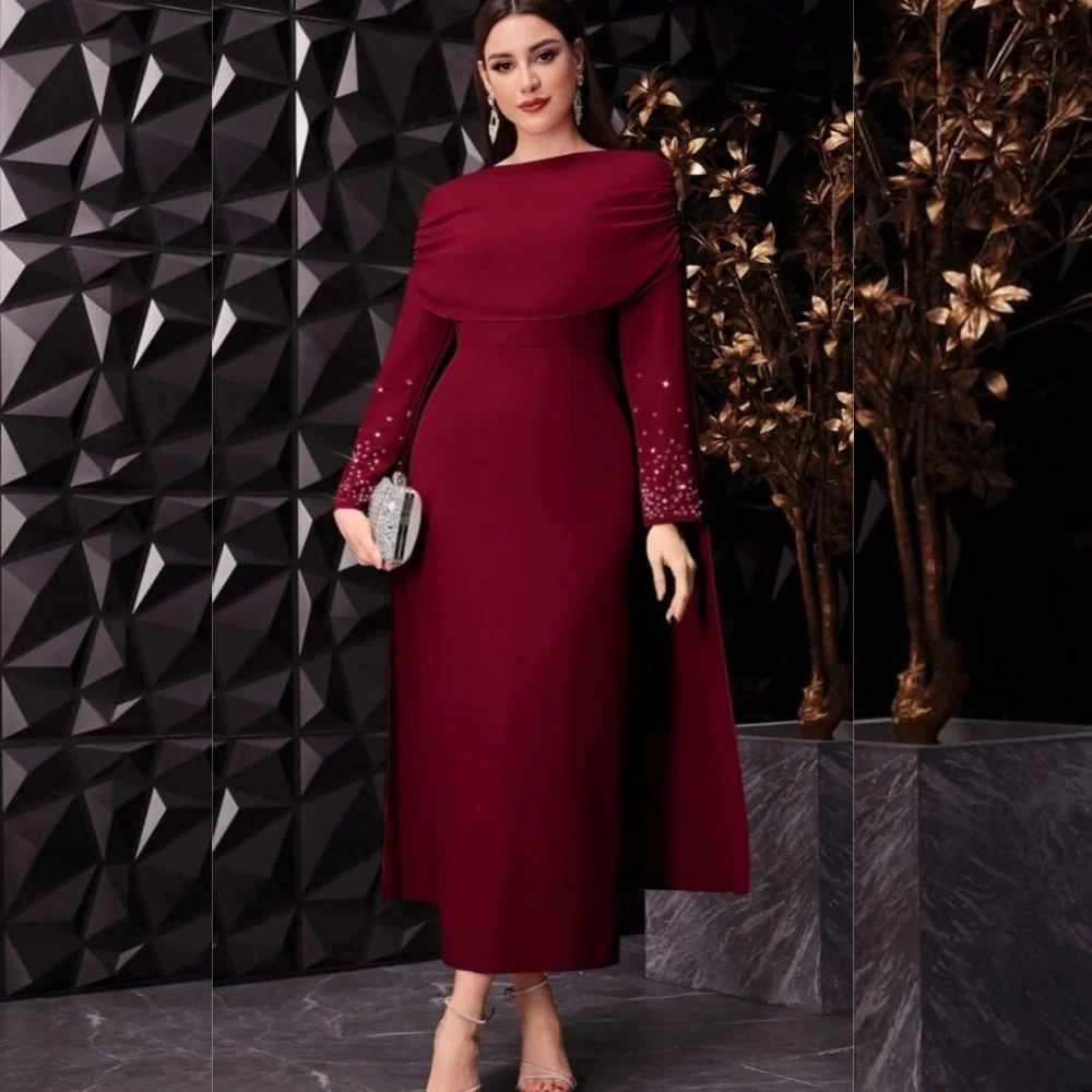 Customized Jersey Pleat Rhinestone A-line Poretrait Midi Dresses Bespoke Occasion Classic Exquisite Sparkle
Customized Jersey Pleat Rhinestone A-line Poretrait Midi Dresses Bespoke Occasion Classic Exquisite Sparkle