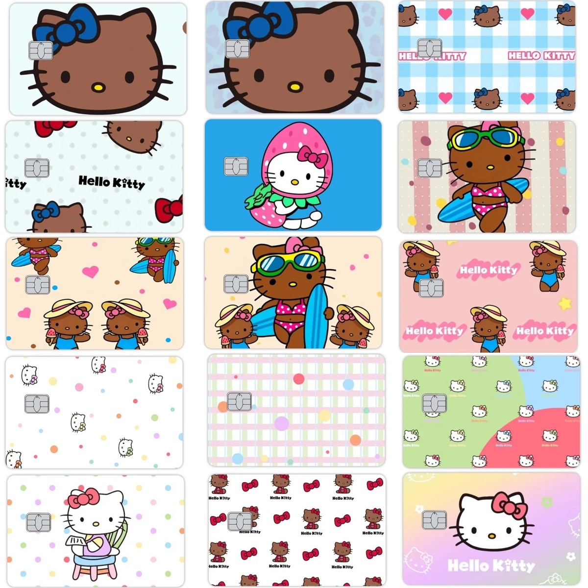 Kawaii Hawaii Hello Kitty аниме кредитная дебетовая карта наклейки для маленького большого декора без чипов Metro Bus Pass карта пленочная лента наклейка на кожу
Kawaii Hawaii Hello Kitty аниме кредитная дебетовая карта наклейки для маленького большого декора без чипов Metro Bus Pass карта пленочная лента наклейка на кожу