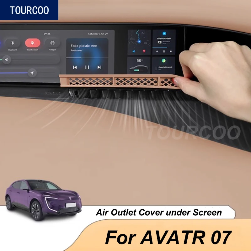 For Avatr 07 Center Console Silicone Air Outlet Protective Cover under Screen Interior Styling Modified Accessories
For Avatr 07 Center Console Silicone Air Outlet Protective Cover under Screen Interior Styling Modified Accessories