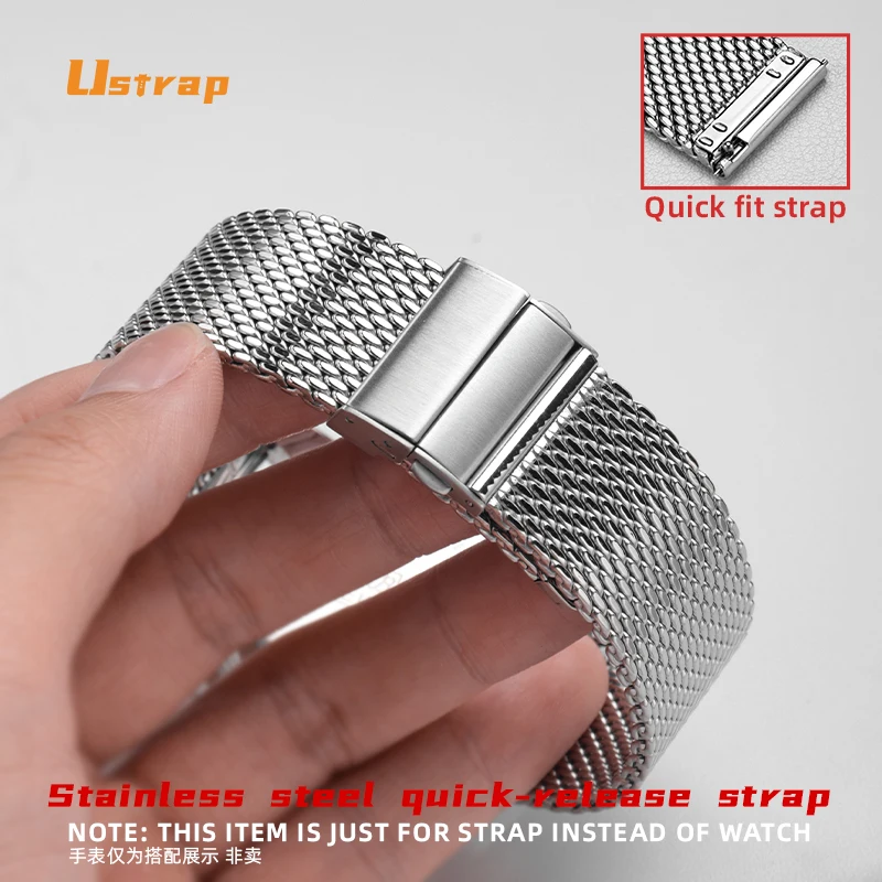 20 22MM High Quality Stainless Steel Strap for Breitling Avenger Superocean OMEGA Seamaster Straight Quick release watchband
20 22MM High Quality Stainless Steel Strap for Breitling Avenger Superocean OMEGA Seamaster Straight Quick release watchband