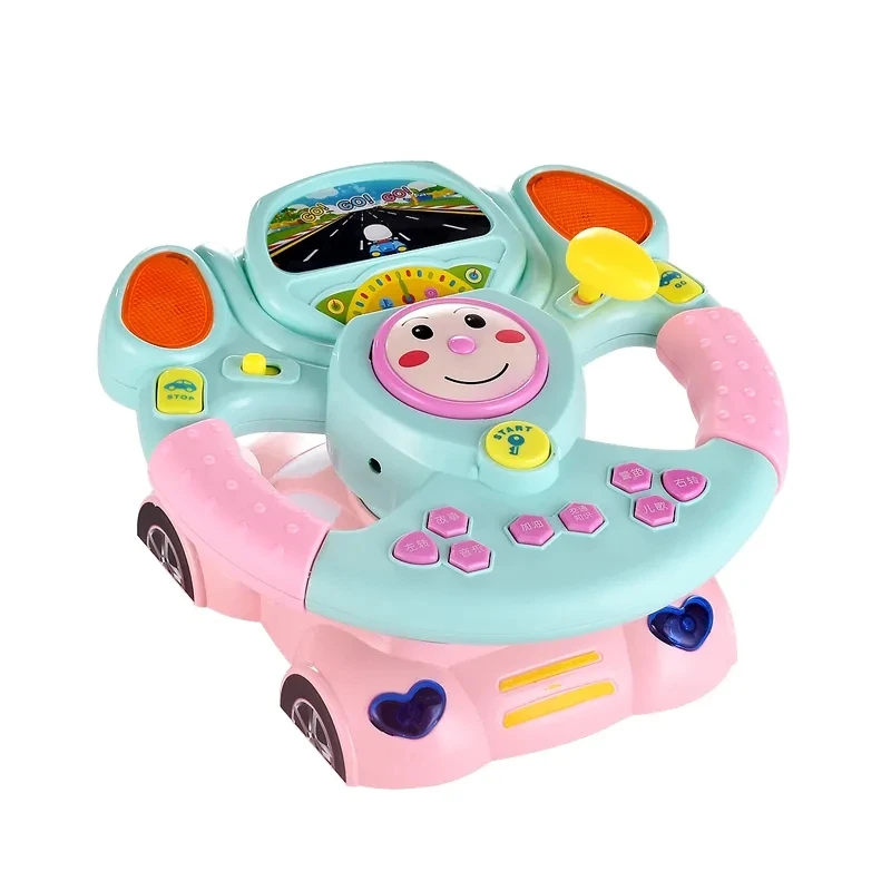 Kids Steering Wheel Toy Simulational Electric Musical Sound Light Driving Car Game Early Educational Toys For Children Boy Gift
Kids Steering Wheel Toy Simulational Electric Musical Sound Light Driving Car Game Early Educational Toys For Children Boy Gift