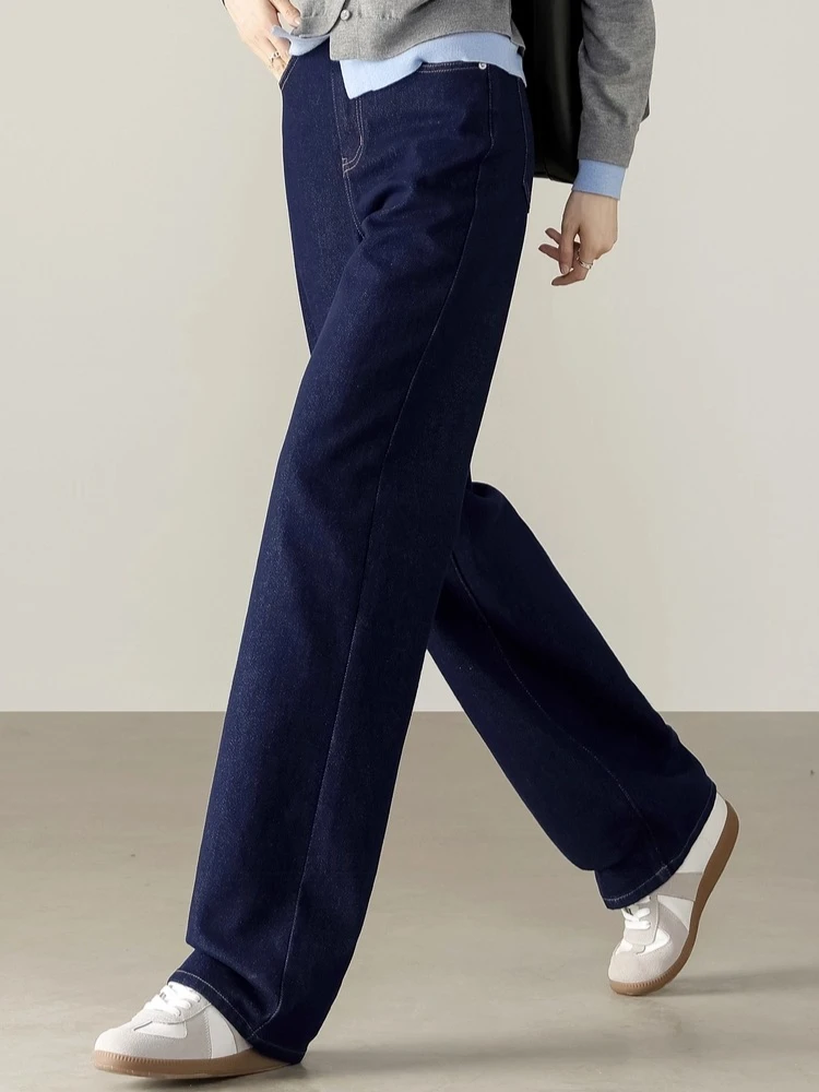 SENTUBILA Straight Jeans Woman Casual High-Waisted Cotton Jeans 2025 Autumn New Collection Pants Women's Clothing W53NA3335
SENTUBILA Straight Jeans Woman Casual High-Waisted Cotton Jeans 2025 Autumn New Collection Pants Women's Clothing W53NA3335