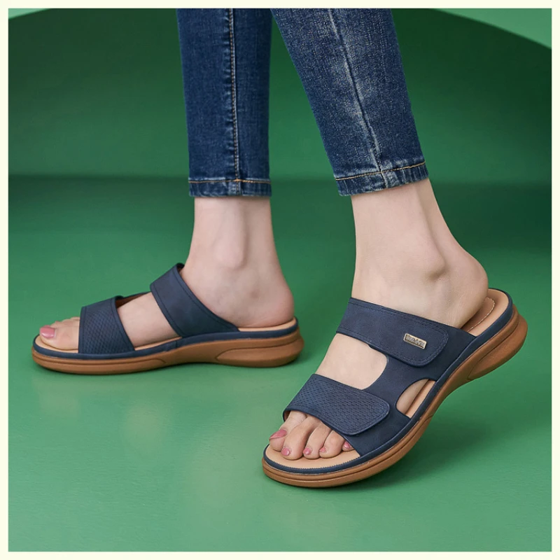 Womens 2026 Summer Soft Sole Wedge Slide Sandals Adjustable Strap Non Slip Comfortable Casual Shoes for Middle Aged Moms Casual
Womens 2026 Summer Soft Sole Wedge Slide Sandals Adjustable Strap Non Slip Comfortable Casual Shoes for Middle Aged Moms Casual