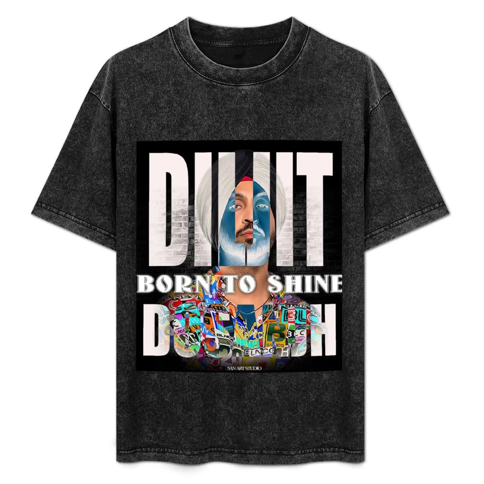 Diljit Dosanjh Painting T-Shirt Summer Print Short Sleeve Tee
Diljit Dosanjh Painting T-Shirt Summer Print Short Sleeve Tee