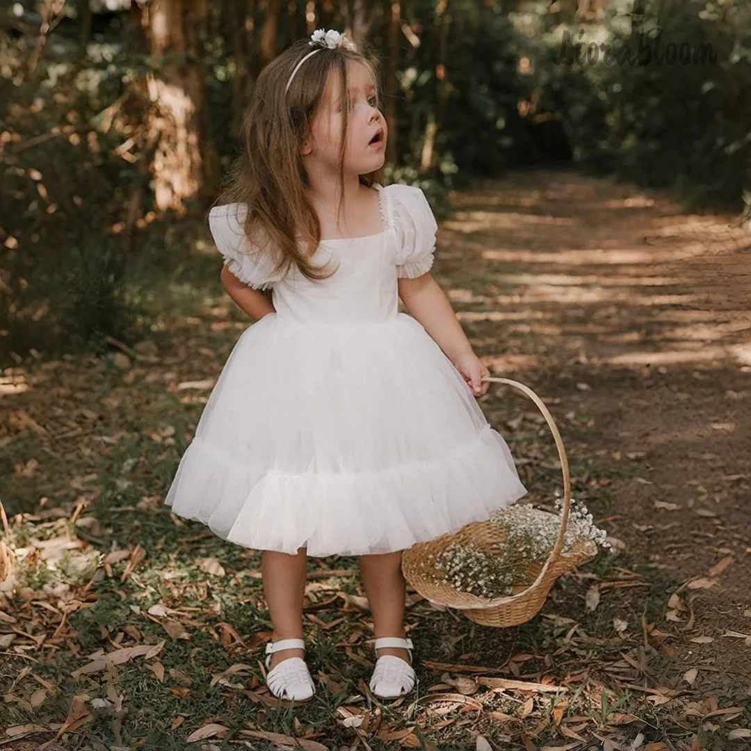 Custom-Made Girls' Wedding Attire Backless Tulle Flower Girl Dress Short Sty Women's Wedding Party Attire Dress свадебное платье
Custom-Made Girls' Wedding Attire Backless Tulle Flower Girl Dress Short Sty Women's Wedding Party Attire Dress свадебное платье