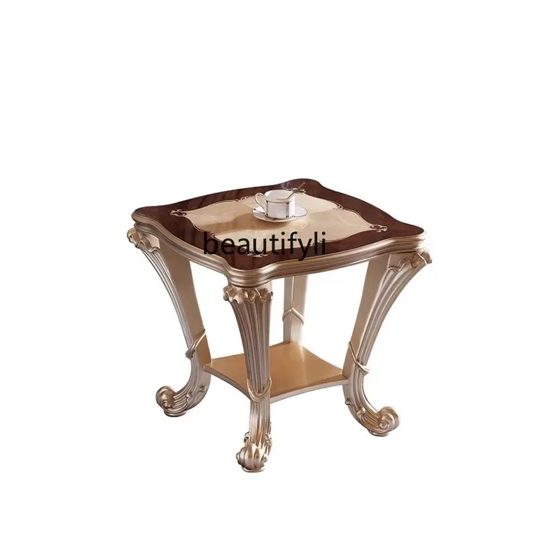 Furniture Solid wood square few retro court style retro carved living room corner few
Furniture Solid wood square few retro court style retro carved living room corner few
