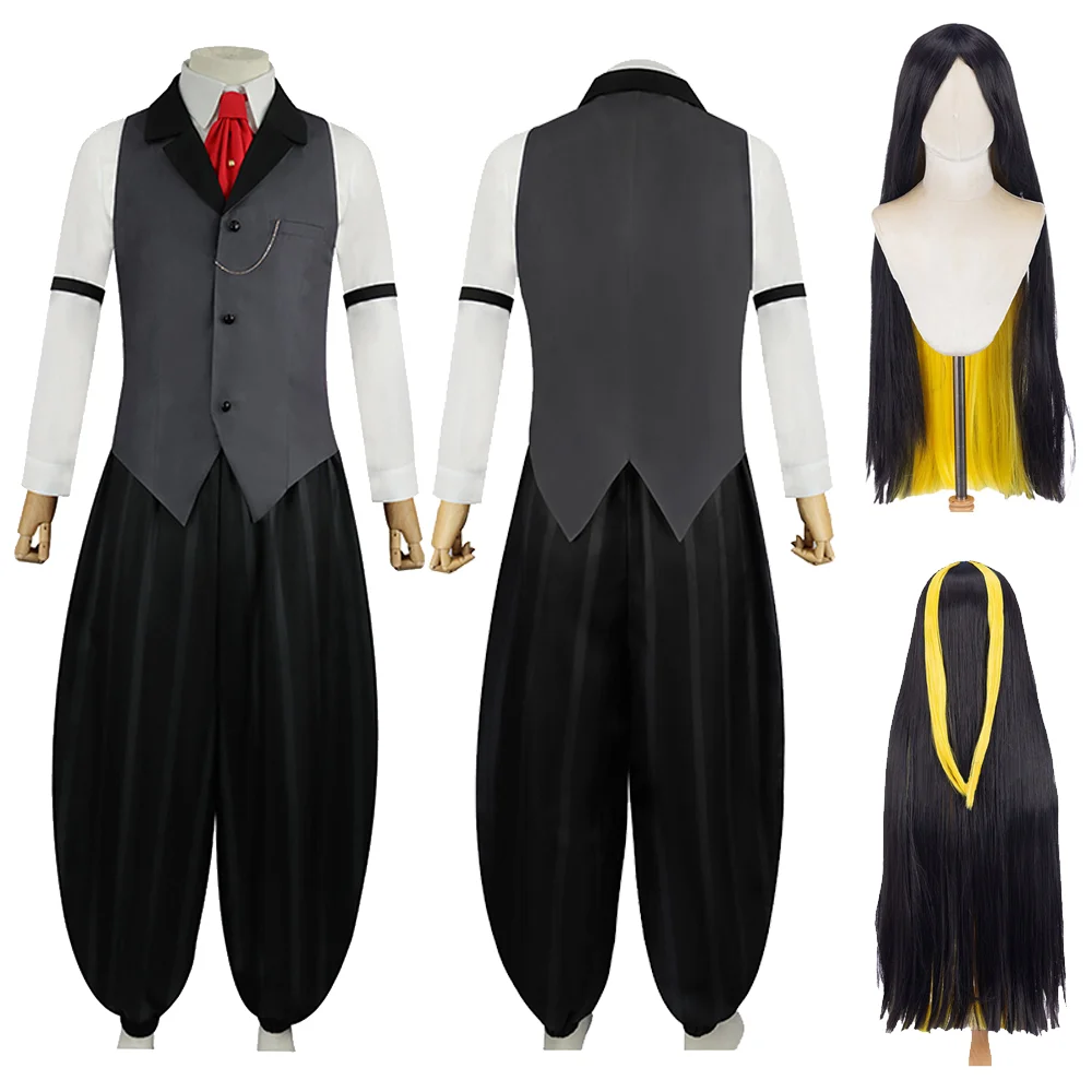 Hazzbin Hotel Sir Pentius Косплей Наряд для женщин Костюм персонажа из мультфильма Жилет Брюки Парик Хэллоуин Карнавальная Маскировка
Hazzbin Hotel Sir Pentius Косплей Наряд для женщин Костюм персонажа из мультфильма Жилет Брюки Парик Хэллоуин Карнавальная Маскировка