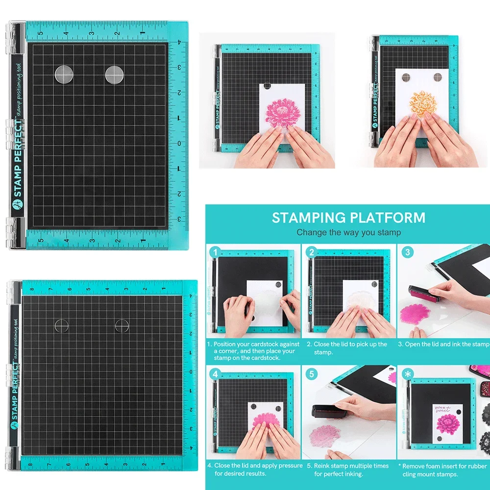 7x9 дюймов/10x10 дюймов инструмент для позиционирования штампа инструмент для позиционирования штампа идеально подходит для создания идеальных вращения каждый время, вы штамп
7x9 дюймов/10x10 дюймов инструмент для позиционирования штампа инструмент для позиционирования штампа идеально подходит для создания идеальных вращения каждый время, вы штамп