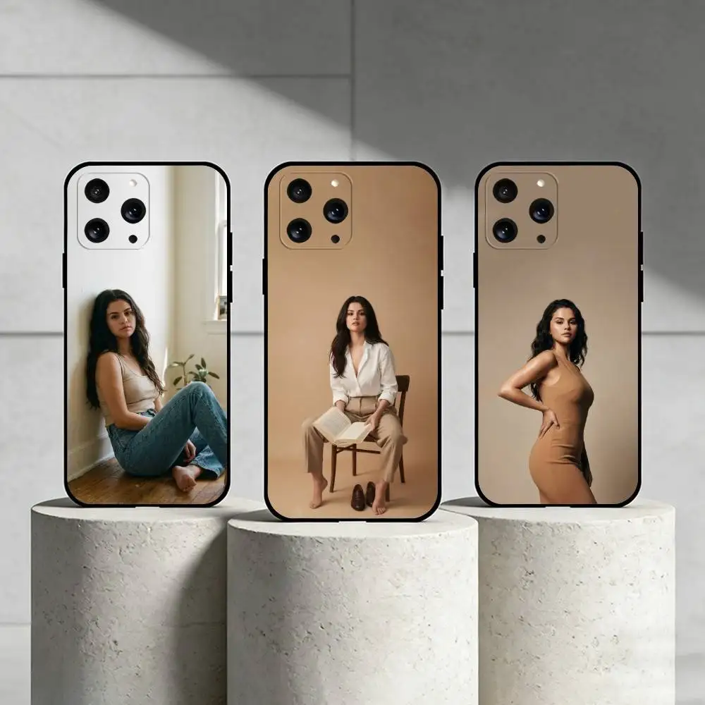 S-Selena Gomez Phone Case For iPhone 17,16,15,14,13,12,11 Plus,Pro Max,SE4Soft Silicone Black Cover
S-Selena Gomez Phone Case For iPhone 17,16,15,14,13,12,11 Plus,Pro Max,SE4Soft Silicone Black Cover