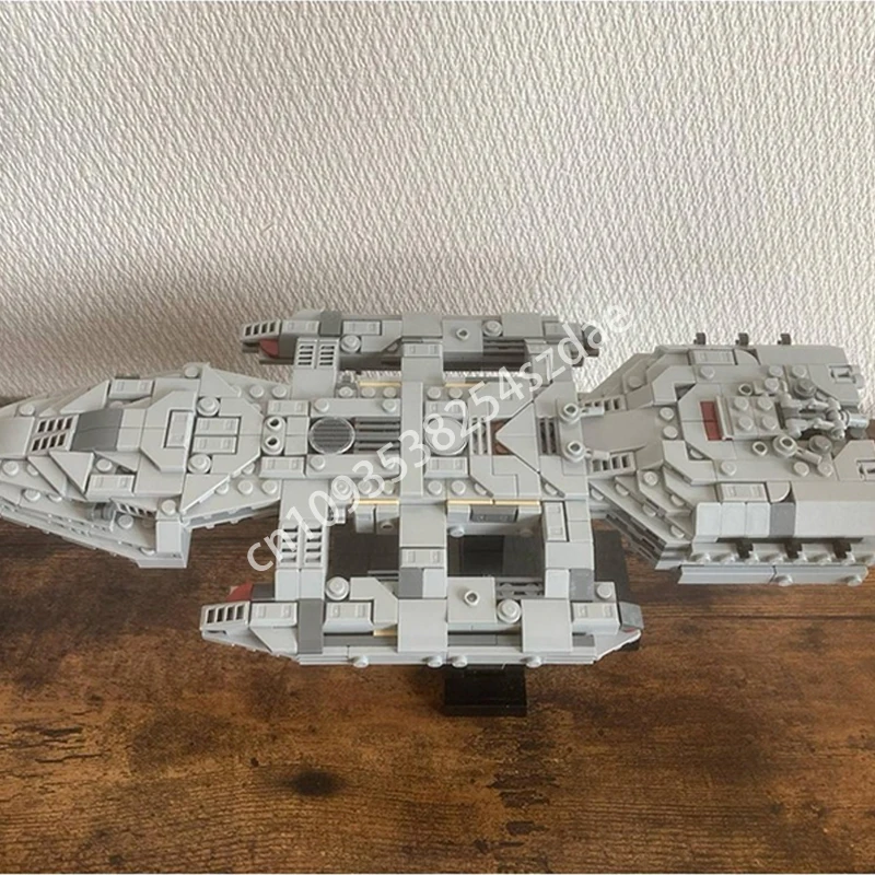 649pcs MOC 1978 Battlestar Galactica Midi-Scale Building Blocks Adult Christmas toy Gift creativity Logical thinking up
649pcs MOC 1978 Battlestar Galactica Midi-Scale Building Blocks Adult Christmas toy Gift creativity Logical thinking up
