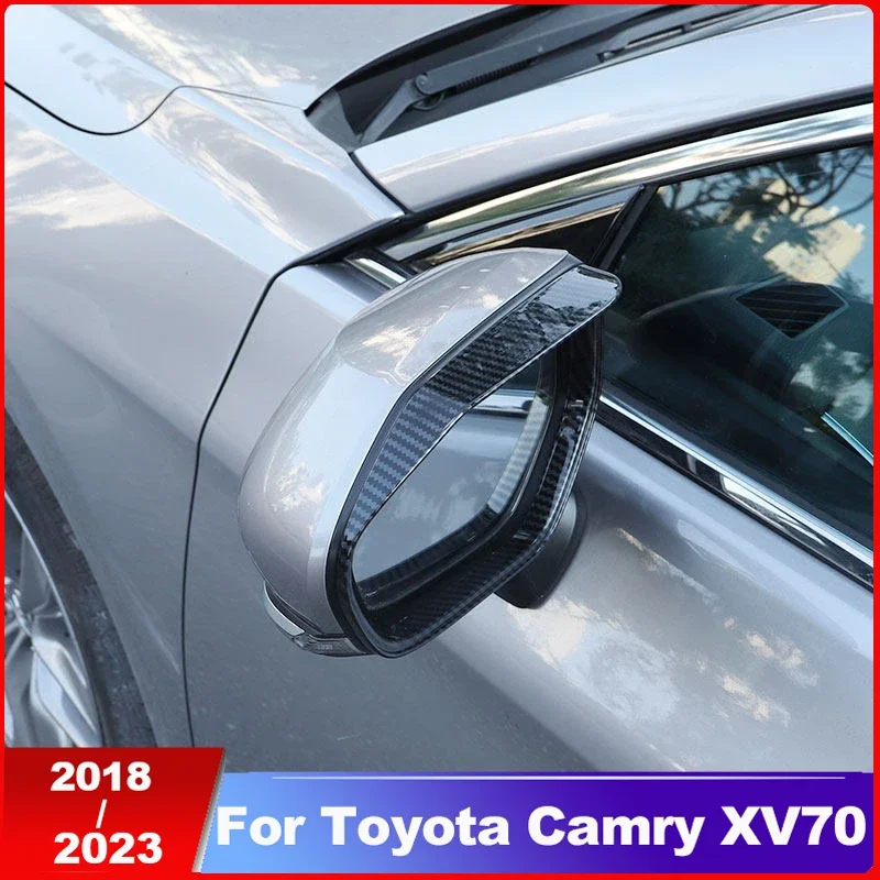 Car Rearview Mirror Rain Eyebrow Flaps Shield Shade Rainproof Blades Cover For Toyota Camry 2018-2021 2022 2023 XV70 Accessories
Car Rearview Mirror Rain Eyebrow Flaps Shield Shade Rainproof Blades Cover For Toyota Camry 2018-2021 2022 2023 XV70 Accessories