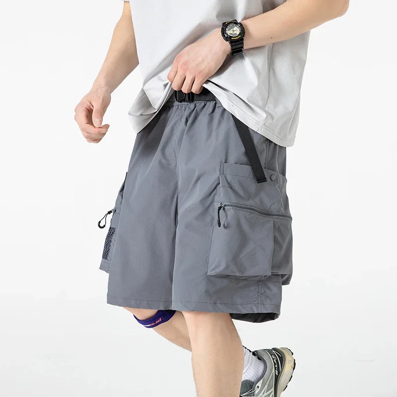 Men's Summer Lightweight Loose Fit Quick Dry Cargo Shorts with Big Pockets Casual Outdoor Sports Gym Fitness Running Track Short
Men's Summer Lightweight Loose Fit Quick Dry Cargo Shorts with Big Pockets Casual Outdoor Sports Gym Fitness Running Track Short