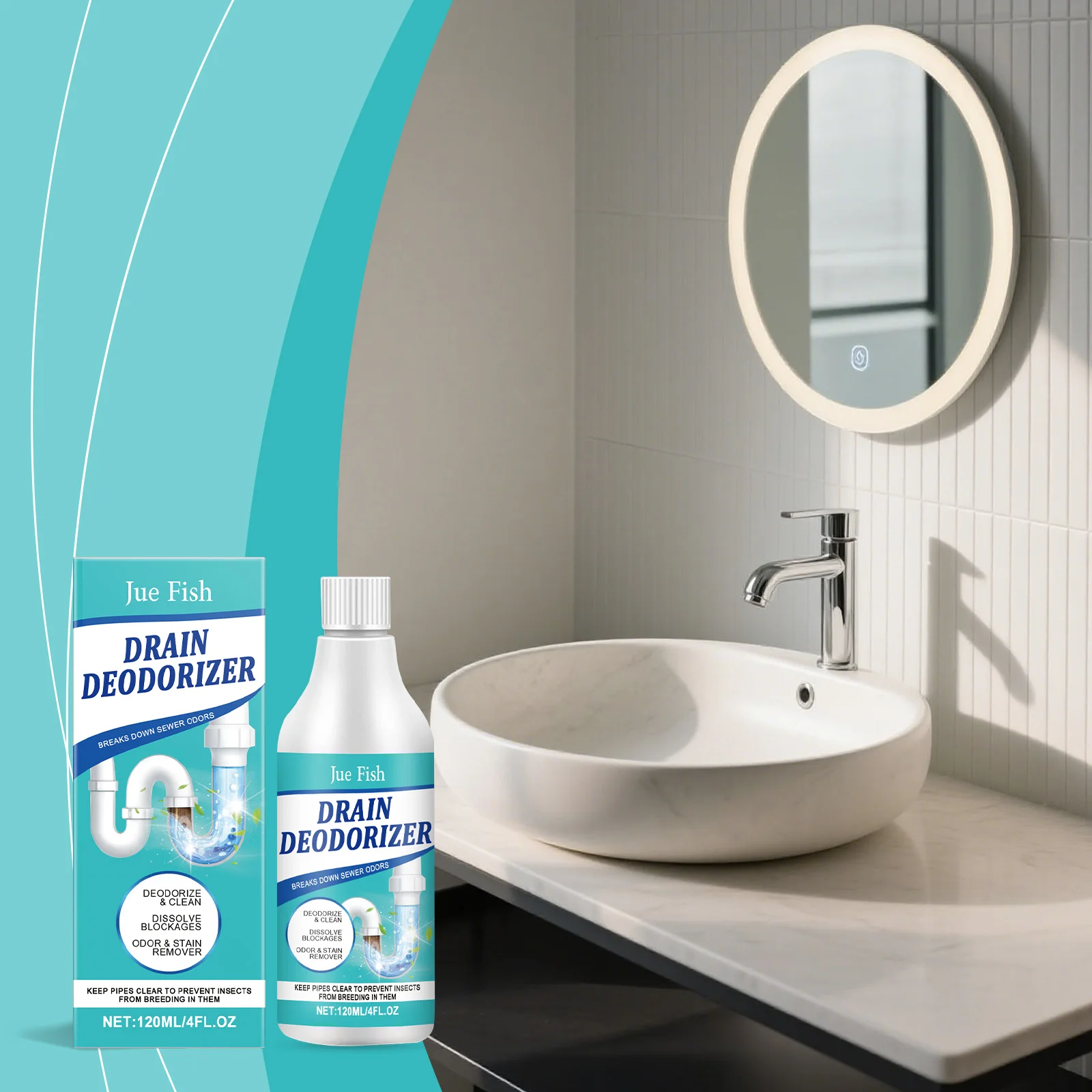 Pipe Unclogger Cleaner Support Deep Pipe Cleaning Help Remove Stubborn Dirt Refresh Kitchen Bathroom Pipes & Smooth Flow
Pipe Unclogger Cleaner Support Deep Pipe Cleaning Help Remove Stubborn Dirt Refresh Kitchen Bathroom Pipes & Smooth Flow