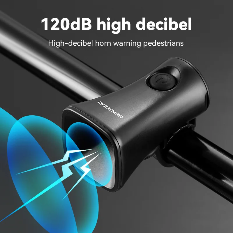 Bicycle Electric Horn 120dB Loud Battery-powered Bike Bell for Mountain Bike Scooter Electronic Cycling Safety Alarm 1pcs
Bicycle Electric Horn 120dB Loud Battery-powered Bike Bell for Mountain Bike Scooter Electronic Cycling Safety Alarm 1pcs