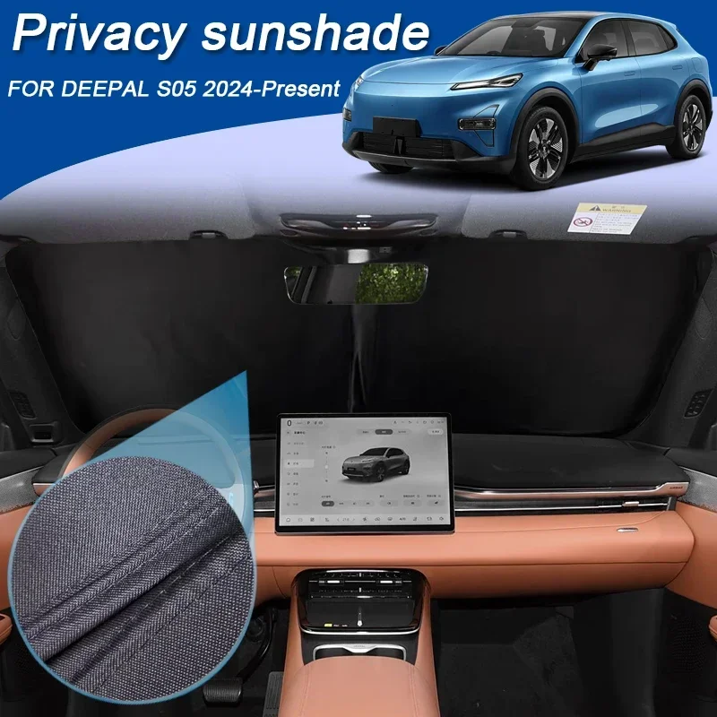 Car Black Windows Privacy Sunshade Auto Anti-UV Heat Insulation For DEEPAL S05 2024-Present Protect Cover Interior Accessories
Car Black Windows Privacy Sunshade Auto Anti-UV Heat Insulation For DEEPAL S05 2024-Present Protect Cover Interior Accessories