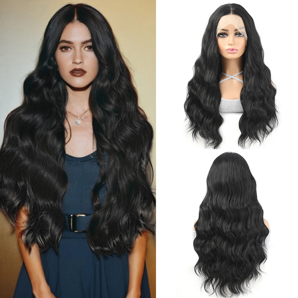 13*4 Lace Front Wig Body Deep Wave Lace Front Wigs 26/28 Inch Honey Blonde Ombre 13X4 HD Lace Frontal Synthetic Wig for Women
13*4 Lace Front Wig Body Deep Wave Lace Front Wigs 26/28 Inch Honey Blonde Ombre 13X4 HD Lace Frontal Synthetic Wig for Women