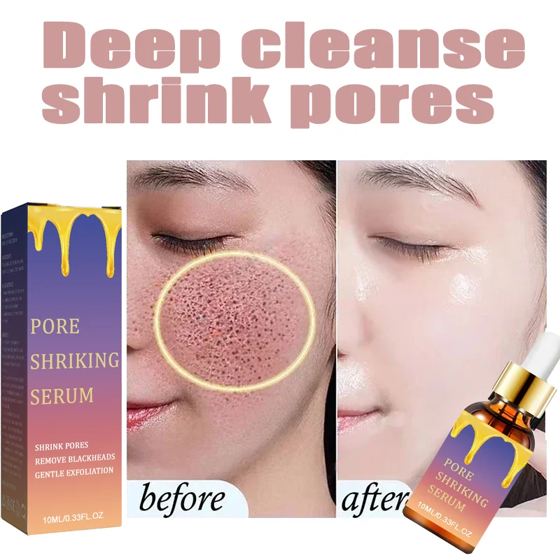 Shrink Large Pores Serum Firm Facial Brightening Firming Skin Hydrating Oil Control Moisturizing Facial Pore Minimizing Essence
Shrink Large Pores Serum Firm Facial Brightening Firming Skin Hydrating Oil Control Moisturizing Facial Pore Minimizing Essence