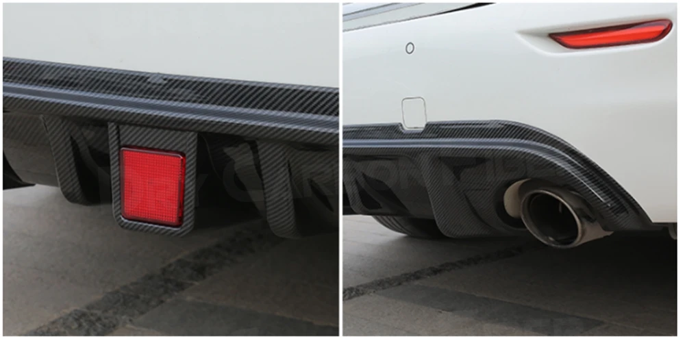 JCYECF ABS Gloss Black Car Rear Bumper Diffuser Lip Spoiler for Infiniti Q50 Q50S 2014-2017 Carbon Fiber
JCYECF ABS Gloss Black Car Rear Bumper Diffuser Lip Spoiler for Infiniti Q50 Q50S 2014-2017 Carbon Fiber