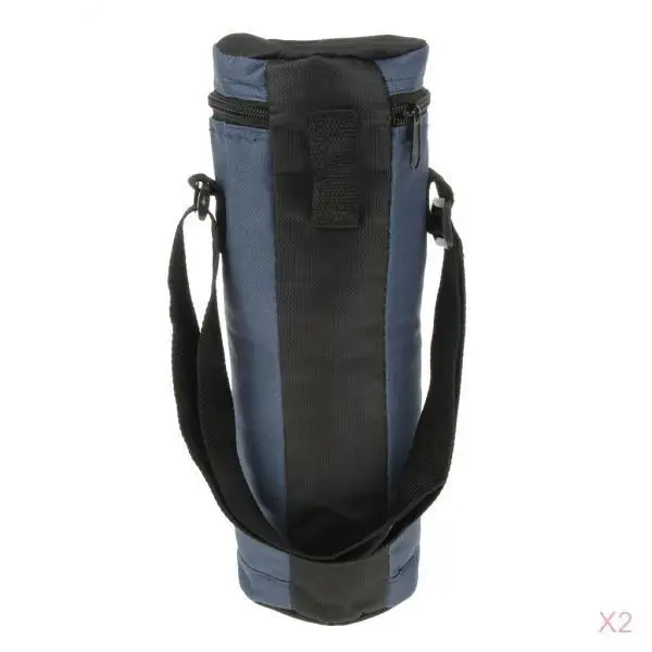 2 Packs Insulated Bottle Carrier Camping Hiking Lunch Picnic Cooler 2L Black
2 Packs Insulated Bottle Carrier Camping Hiking Lunch Picnic Cooler 2L Black