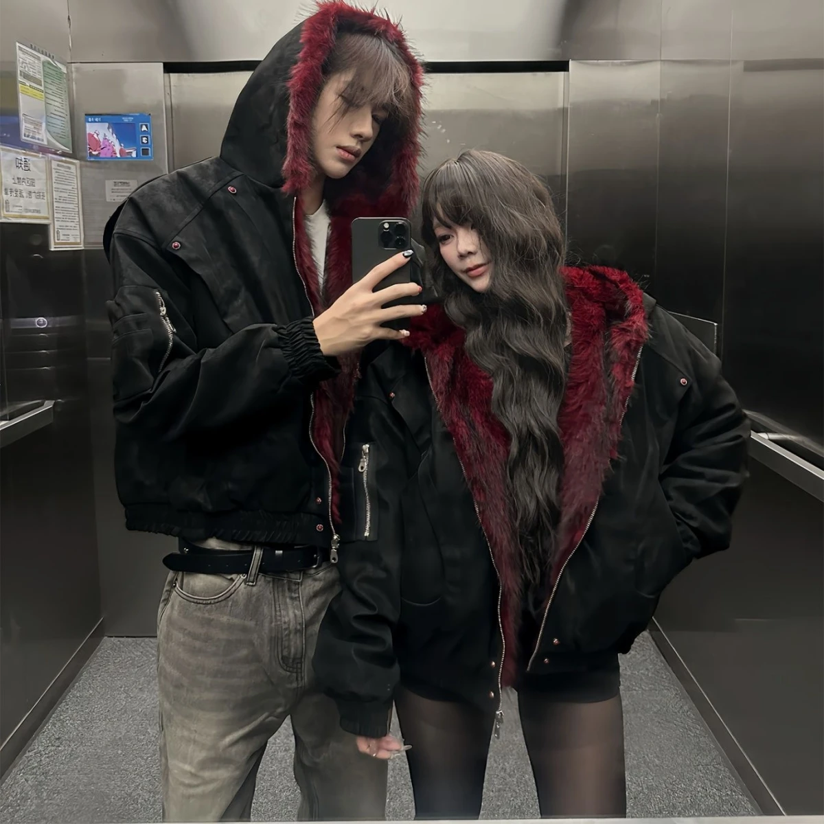 Теплая хлопковая куртка свободного кроя с наполнителем из полиэфирного волокна, осенне-зимняя, новая, красная, текстурированная, молодежная, повседневная.
Теплая хлопковая куртка свободного кроя с наполнителем из полиэфирного волокна, осенне-зимняя, новая, красная, текстурированная, молодежная, повседневная.