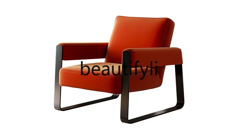 Minimalist sofa chair designer new simple single chair living room sofa balcony leisure chair
Minimalist sofa chair designer new simple single chair living room sofa balcony leisure chair