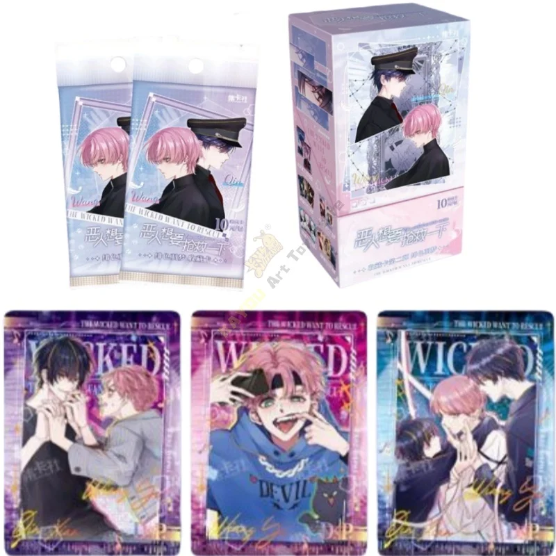Genuine The Villain Wants A Rescue Card Scarlet Feather Dream Wang Yiqin Limited Comics Law Anime Collection Card Original Box
Genuine The Villain Wants A Rescue Card Scarlet Feather Dream Wang Yiqin Limited Comics Law Anime Collection Card Original Box