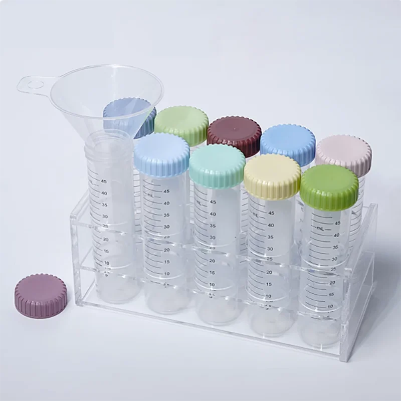 10PCS plastic centrifuge tube 50ml scale EP tube seed bottle can be vertically equipped with acrylic bracket
10PCS plastic centrifuge tube 50ml scale EP tube seed bottle can be vertically equipped with acrylic bracket