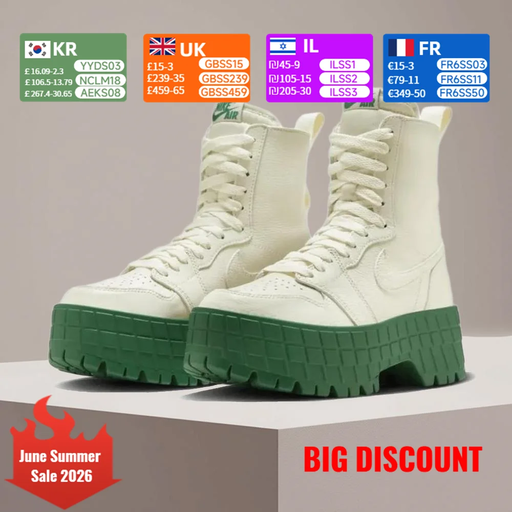 Nike Air Jordan Women's Sneakers Running, Training, Fashionable, Versatile, Retro, Outdoor, Comfortable, Casual Shoes FJ5737-103
Nike Air Jordan Women's Sneakers Running, Training, Fashionable, Versatile, Retro, Outdoor, Comfortable, Casual Shoes FJ5737-103