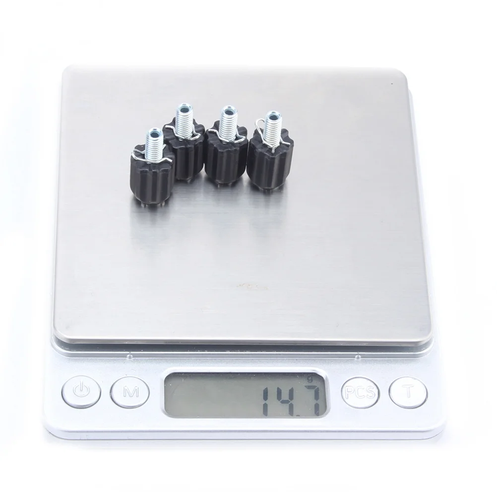 4Pcs M5 Bike Transmission Adjustment Screws Metal Cable Tension Fine Thread Road Gear Derailleur High Strength Lightweight
4Pcs M5 Bike Transmission Adjustment Screws Metal Cable Tension Fine Thread Road Gear Derailleur High Strength Lightweight