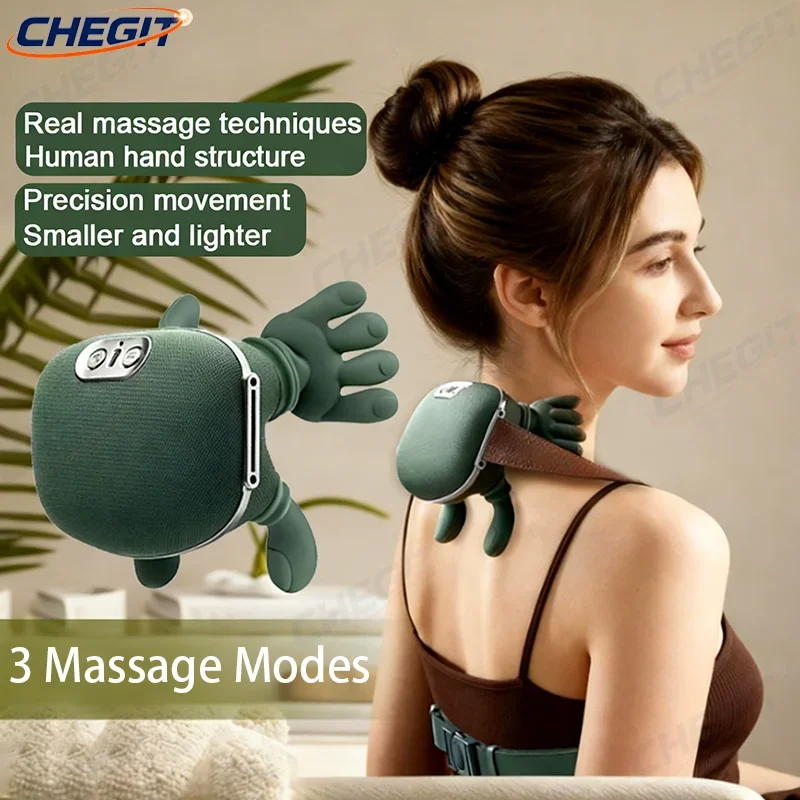 4DBionic Finger Беспроводной массажер для шеи и плеч Шейная трапеция Разминающая шаль Бесщеточный двигатель для релаксации и облегчения боли
4DBionic Finger Беспроводной массажер для шеи и плеч Шейная трапеция Разминающая шаль Бесщеточный двигатель для релаксации и облегчения боли