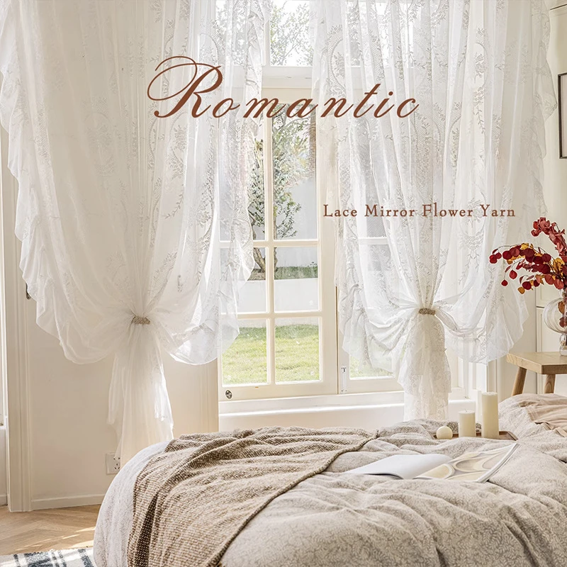 Retro Rococo Lace Sheer Window Curtain for Living Room Bedroom Balcony Luxury European Curtains Fabric Kitchen Blackout
Retro Rococo Lace Sheer Window Curtain for Living Room Bedroom Balcony Luxury European Curtains Fabric Kitchen Blackout